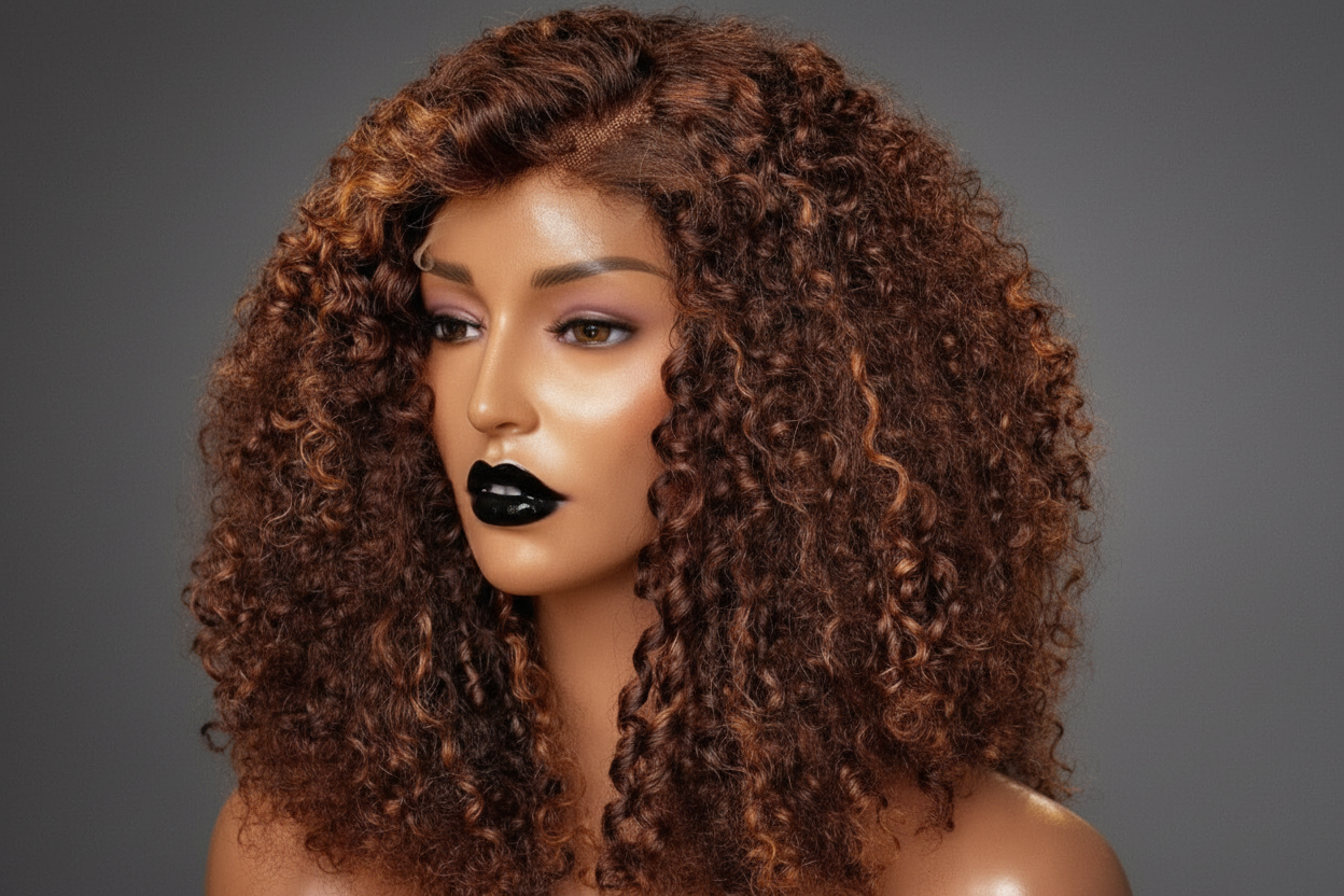 Miss Hami Curly Wig UK | 250g 4x4 Lace Closure | Premium Curls | Saafluxurystrands