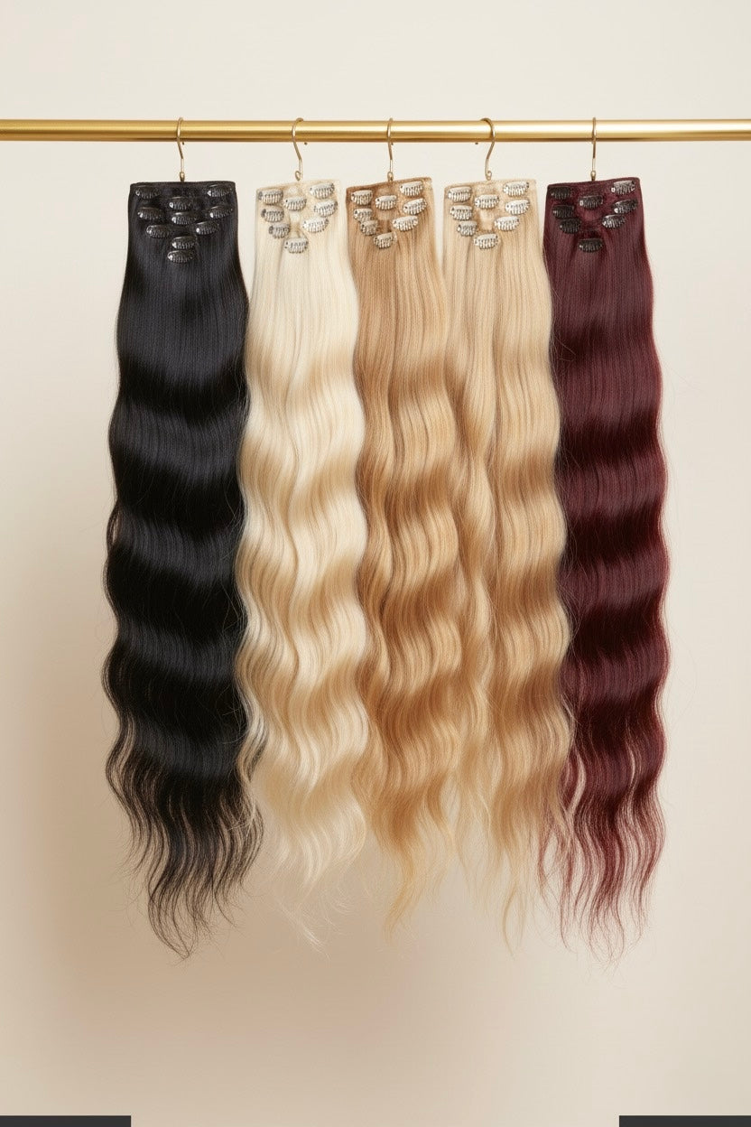 Bosslady on the Go Hair Collection | Quick Install Premium Extensions UK | Saafluxurystrands