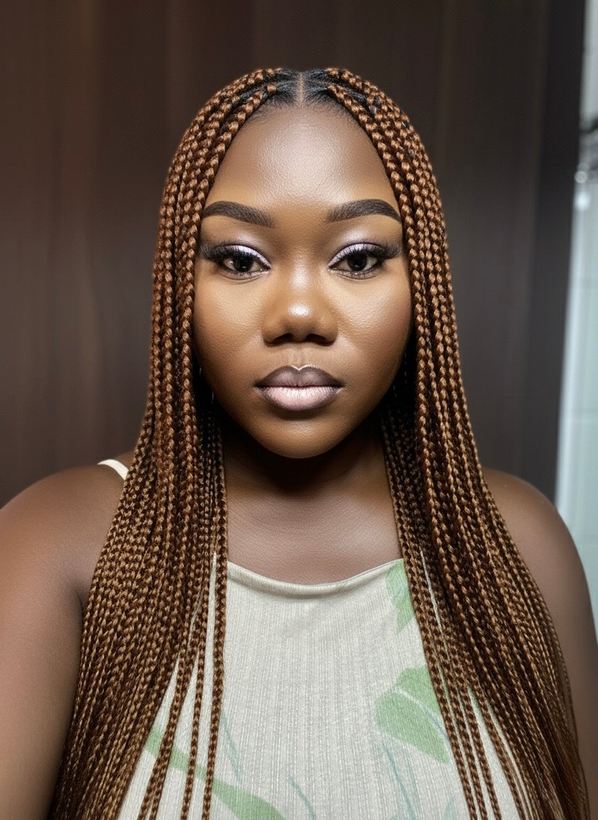 Luxurious Bone Straight Braiding Hair Extensions