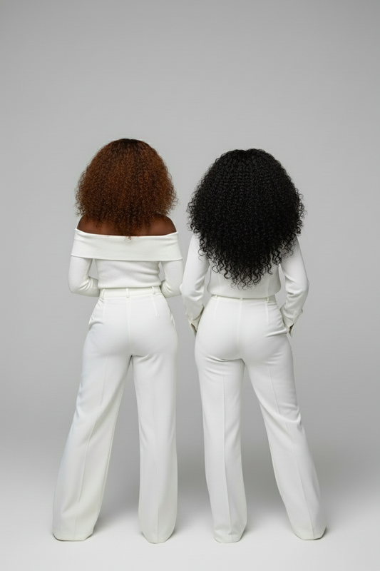 Miss Hami Black Curly Wig UK | 250g 4x4 Lace Closure | Premium Curls | Saafluxurystrands