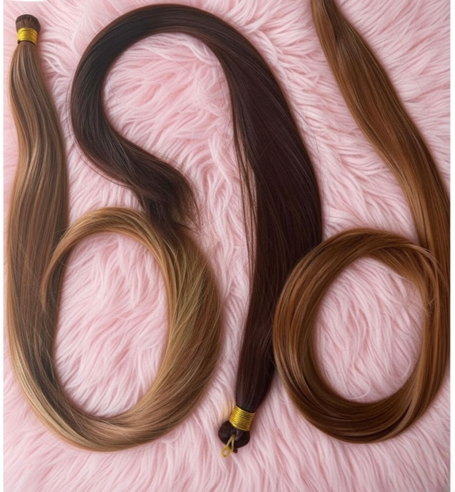 Luxurious Bone Straight Braiding Hair Extensions