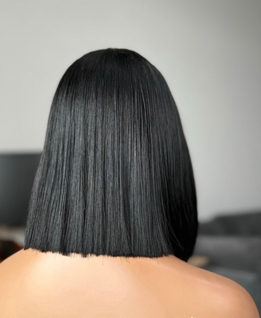 Premium Missy Blunt Cut Wig | HD Lace Wig UK | Bob Wig|Saafluxurystrands
